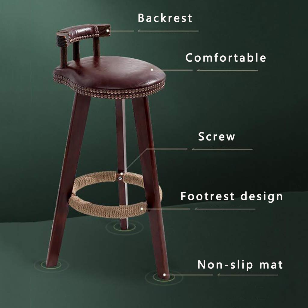 Amazon｜バースツール カウンターチェア 木製 ハイスツール おしゃれ